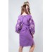 Embroidered boho dress "Charm" Lilac